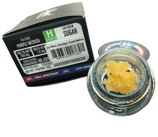 Purple medusa live resin sugar for sale