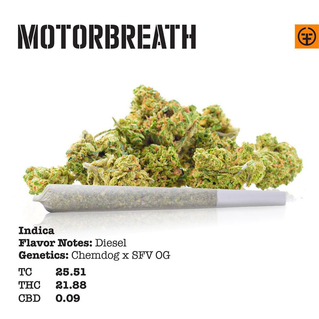MotorBreath Pre-Rolls | Famer & The Felon ( 3 per pack) - Image 2